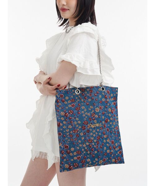 jouetie チェーントートバッグ　ブラック ジュエティ jouetie jouetieチェーントートBAG （ブラック