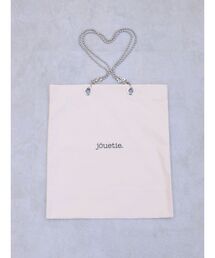 jouetie（ジュエティ）の「【再入荷】jouetieチェーントートバッグ A4サイズ（トートバッグ）」