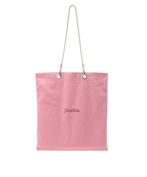 jouetie（ジュエティ）の「【再入荷】jouetieチェーントートバッグ A4サイズ（トートバッグ・レディース・アイボリー/ブラック/カーキ/ブルー/ピンク/ブラウン/その他1/その他2・FREE）」の21枚目の写真
