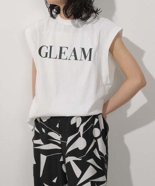 emesuelee(エメスーリー)の「汗染み防止加工 プリントTシャツ USAコットン(Tシャツ/カットソー・レディース・ブラウン/ブラック/オフホワイト・フリー)」の3枚目の写真