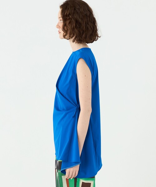 BALLSEY(ボールジィ)の「プレーティングジャージー コードタックプルオーバー(Tシャツ/カットソー・レディース・ブルー/ブラック/ホワイト・36)」の6枚目の写真