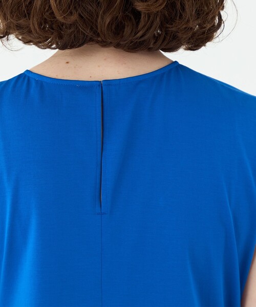 BALLSEY(ボールジィ)の「プレーティングジャージー コードタックプルオーバー(Tシャツ/カットソー・レディース・ブルー/ブラック/ホワイト・36)」の9枚目の写真