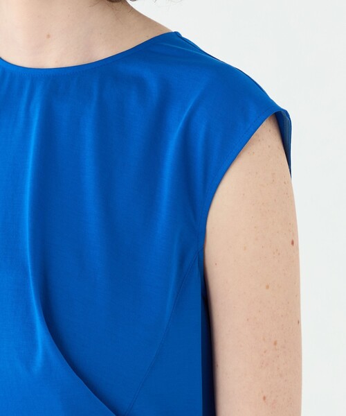 BALLSEY(ボールジィ)の「プレーティングジャージー コードタックプルオーバー(Tシャツ/カットソー・レディース・ブルー/ブラック/ホワイト・36)」の10枚目の写真