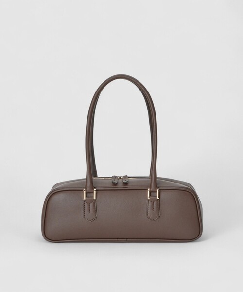 allureville(アルアバイル)の「ホリゾンタル ボストンバッグ(ショルダーバッグ・レディース・ダークブラウン・FREE)」の17枚目の写真