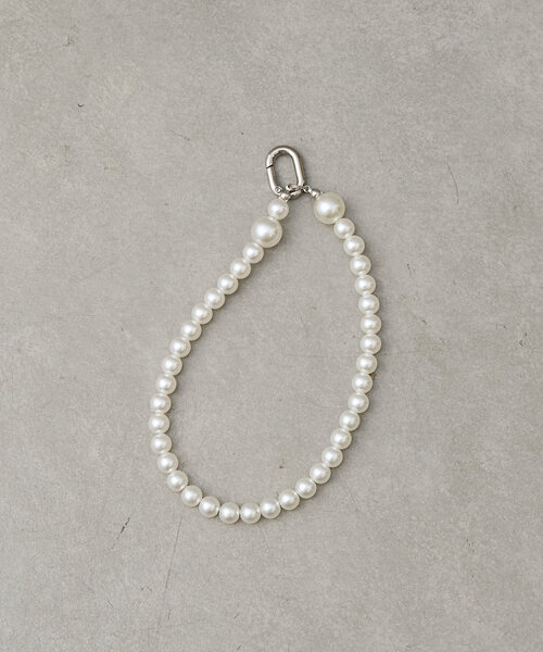 Actually（アクチュアリー）の「【perche ペルケ】パールストラップジャバラカードウォレット（その他小物・レディース・ブラック/シルバー/ゴールド・0）」の10枚目の写真