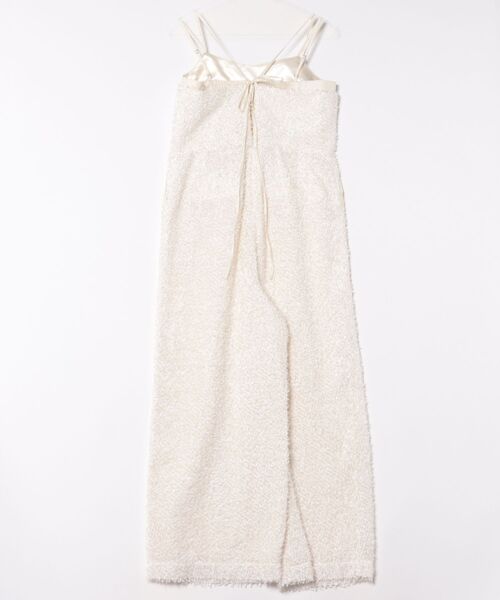 DONOBAN（ドノバン）の「【ANDRESD】shaggy all in one dress［シャギーオールインワンドレス］（ワンピース・レディース・ブラック/アイボリー・S/M/L）」の4枚目の写真