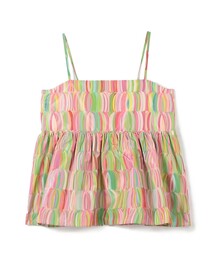 TOMORROWLAND collection | リュバンプリント ペプラムキャミソール(キャミソール)