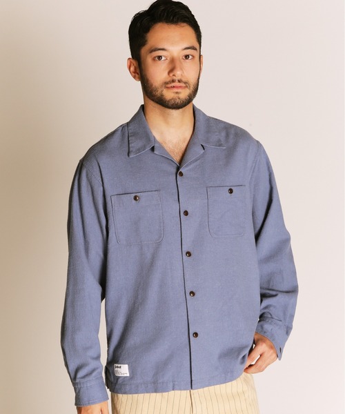 Schott HV SHIRT PLAIN — хлопковая рубашка Henpvis Coss