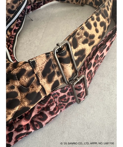 shrita（シュリータ）の「【HELLO KITTY】レオパードキルティングBAG（ショルダーバッグ・キッズ・ベージュ/ピンク・FREE）」の19枚目の写真