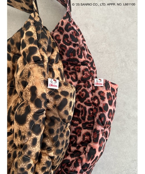 shrita（シュリータ）の「【HELLO KITTY】レオパードキルティングBAG（ショルダーバッグ・キッズ・ベージュ/ピンク・FREE）」の17枚目の写真