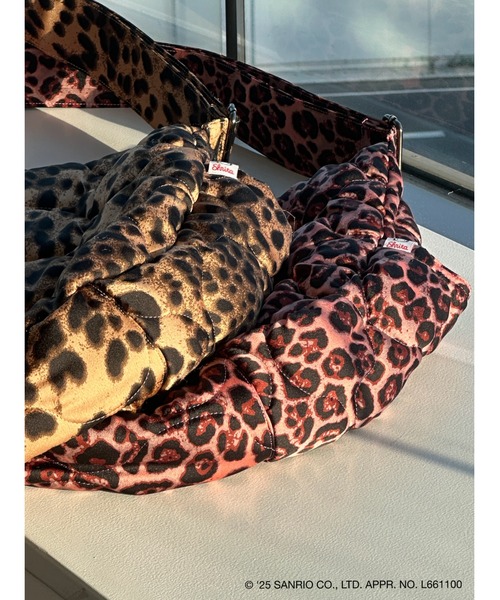 shrita（シュリータ）の「【HELLO KITTY】レオパードキルティングBAG（ショルダーバッグ・キッズ・ベージュ/ピンク・FREE）」の20枚目の写真