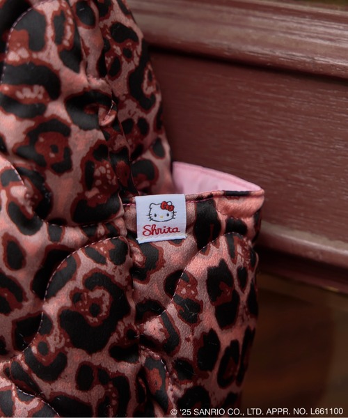 shrita（シュリータ）の「【HELLO KITTY】レオパードキルティングBAG（ショルダーバッグ・キッズ・ベージュ/ピンク・FREE）」の12枚目の写真