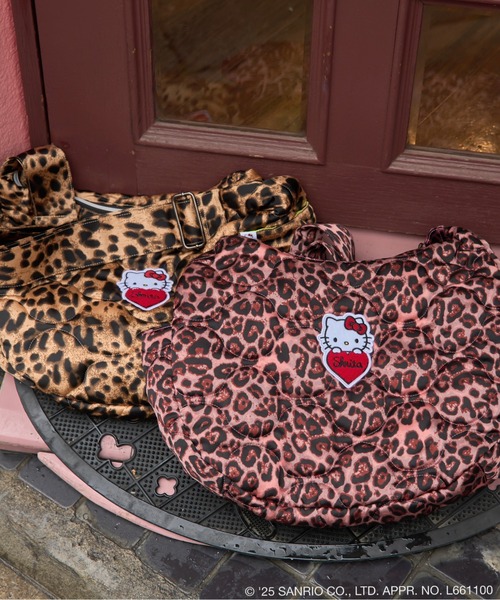 shrita（シュリータ）の「【HELLO KITTY】レオパードキルティングBAG（ショルダーバッグ・キッズ・ベージュ/ピンク・FREE）」の22枚目の写真