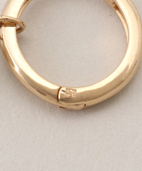 journal standard L'essage(ジャーナルスタンダードレサージュ)の「【NOUVEL AMOUR/ヌーベルアムール】HOOPS PEARL(PAIR):ピアス(両耳用)(ピアス(両耳用)・レディース・ゴールド・FREE)」の4枚目の写真