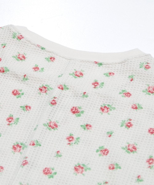 JEMORGAN(ジェーイーモーガン)の「JEMORGAN 花柄切替ロンT(Tシャツ/カットソー・レディース・ブルー/ラベンダー/ピンク・S)」の12枚目の写真