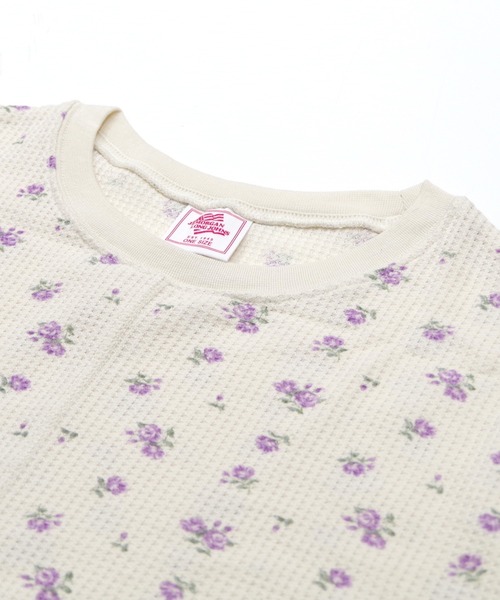 JEMORGAN(ジェーイーモーガン)の「JEMORGAN 花柄切替ロンT(Tシャツ/カットソー・レディース・ブルー/ラベンダー/ピンク・S)」の16枚目の写真