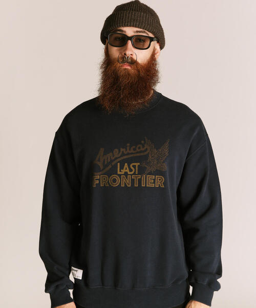 セール】Schott/ショット/FADE AMERICA'S LAST FRONTIER CREW SWEAT