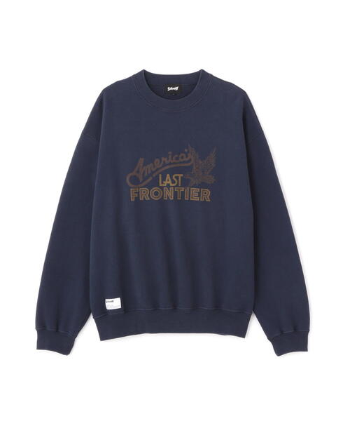 schott(ショット)の「Schott/ショット/FADE AMERICA’S LAST FRONTIER CREW SWEAT/フェード ラスト フロンティア クルー スウェット(スウェット・メンズ・レッド/ネイビー/ブラック・L/M/2XL/XL)」の14枚目の写真