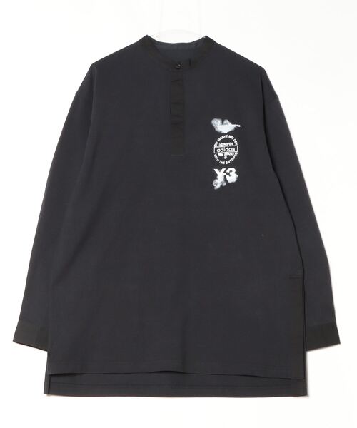 Y-3（ワイスリー）の「Y-3 LONG SLEEVE POLO SHIRT（ポロシャツ・メンズ・ブラック・X-SMALL/SMALL/MEDIUM/LARGE）」の5枚目の写真