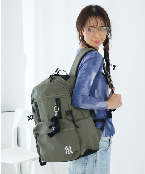 MLB(メジャーリーグベースボール)の「MLB CORDURA ワンポイントロゴリュック1【ヤンキース/ドジャース】(バックパック/リュック・レディース・ブラック系その他/ブラック/カーキ/グリーン系その他・FREE)」の11枚目の写真