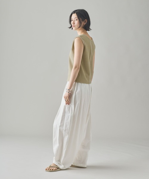 お値下げ！！Curensologyカレンソロジーノースリーブリブトップス Curensology｜ノースリーブプルオーバー | Rakuten Fashion(楽天