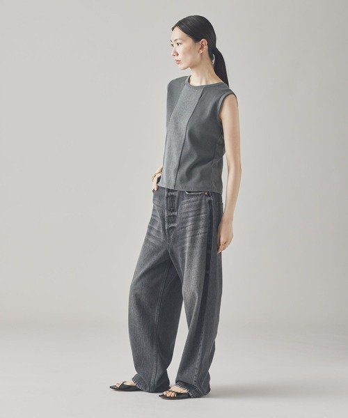 お値下げ！！Curensologyカレンソロジーノースリーブリブトップス Curensology｜ノースリーブプルオーバー | Rakuten Fashion(楽天