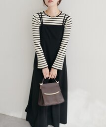 natural couture | カットジョーゼットキャミワンピース(ワンピース)