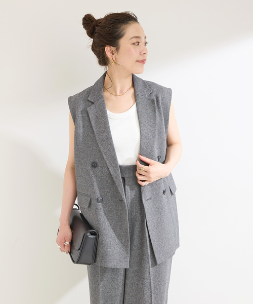 セール】《追加2》《2点セット》ジレ+2タックパンツセット（その他