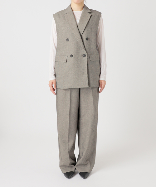 セール】《追加2》《2点セット》ジレ+2タックパンツセット（その他