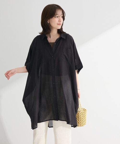 Green　Parks（グリーンパークス）の「前後2WAY リブタンクトップⅡ（タンクトップ・レディース・レッド/カーキ/アイボリー/ブラック・FREE）」の7枚目の写真