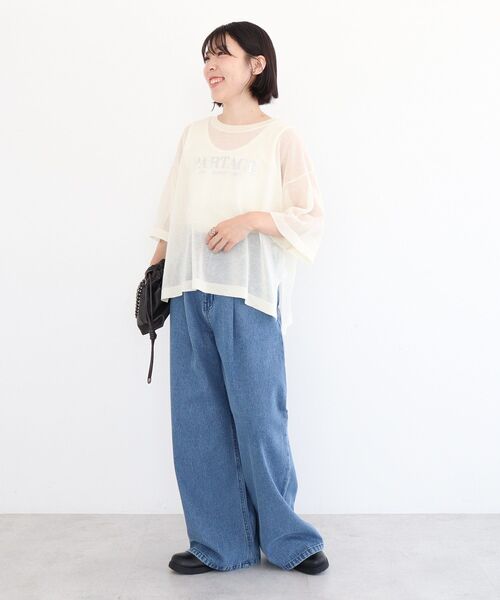 Green　Parks（グリーンパークス）の「前後2WAY リブタンクトップⅡ（タンクトップ・レディース・レッド/カーキ/アイボリー/ブラック・FREE）」の18枚目の写真