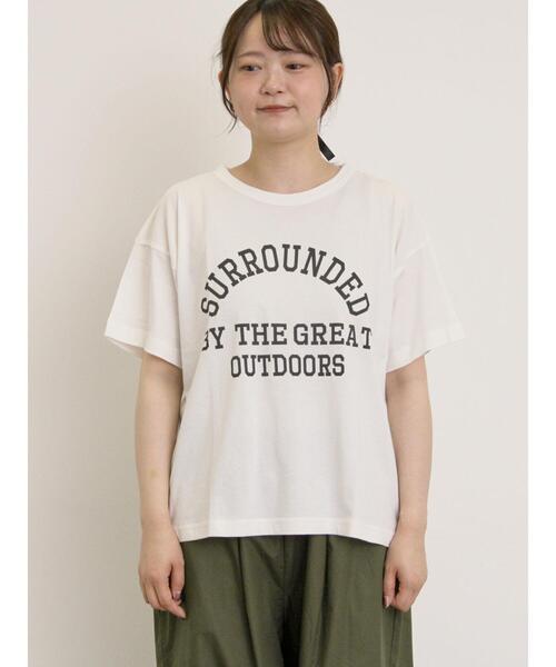◆A.P.C◆ ロゴTシャツ オーガニックコットン A.P.C. オーガニックコットンジャージー Tシャツ ロゴプリント