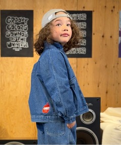 Disney/ディズニー/ミッキーマウス】デニムブルゾン（デニム