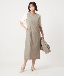 green label relaxing（グリーンレーベルリラクシング）の「カチリラ ワンピース -ウォッシャブル・ストレッチ-（ワンピース・レディース）」