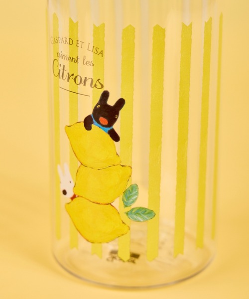 salle de bal（サルデバル）の「【 リサとガスパール 】スタイリッシュブローボトル レモン柄　SKE（水筒・レディース・その他1・FREE）」の3枚目の写真