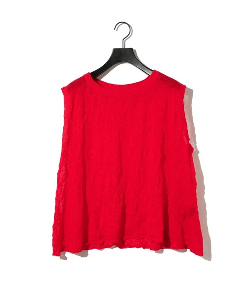 MIDIUMISOLID / ミディウミソリッド MIDIUMISOLID for Ladies シアーワッシャーベスト MIDIUMISOLID for Ladies シアーワッシャーベスト｜ MARcourt