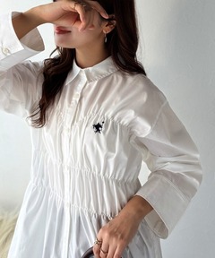 マルチウェイタフタブラウス セール】Multiway Taffeta Blouse/マルチウェイタフタブラウス