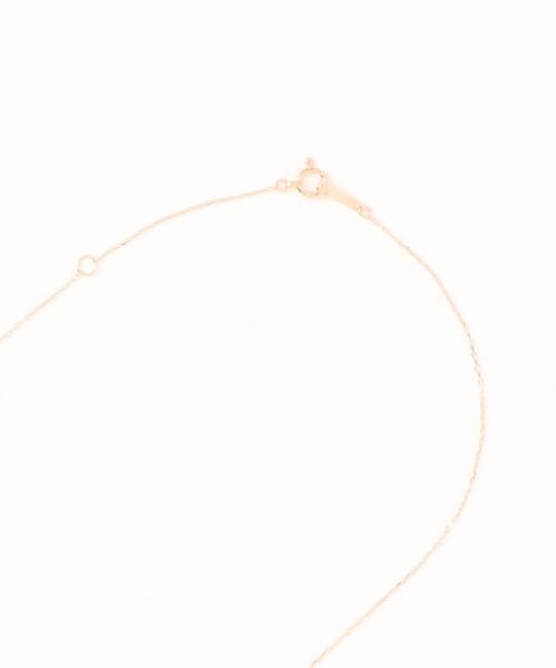 TAKE-UP（テイクアップ）の「【WEB限定商品】K18 ダイヤモンド ソリティアネックレス ( PG)（ネックレス・レディース・ピンクゴールド・FREE）」の5枚目の写真