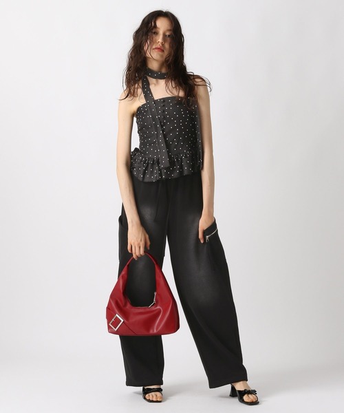 FOREVER 21（フォーエバー トゥエンティーワン）の「【2025SS】ヴィンテージライクポケットスウェットパンツ（スウェットパンツ・レディース・カーキ/ブラック・FREE）」の8枚目の写真