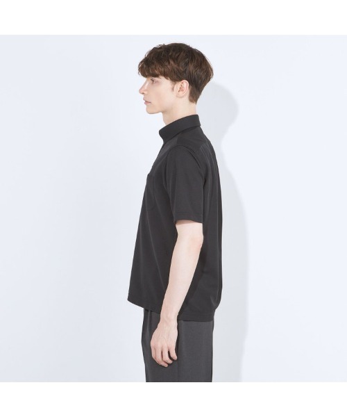 SUIT SELECT(スーツセレクト)の「【WEB限定】【RBC/半袖】ボタンダウンビズポロシャツ プルオーバータイプ/4S(ポロシャツ・メンズ・グレー/ブラック系/ネイビー・SMALL/MEDIUM/LARGE/X-LARGE)」の7枚目の写真