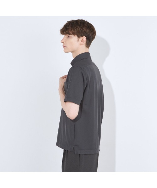 SUIT SELECT(スーツセレクト)の「【WEB限定】【RBC/半袖】ボタンダウンビズポロシャツ プルオーバータイプ/4S(ポロシャツ・メンズ・グレー/ブラック系/ネイビー・SMALL/MEDIUM/LARGE/X-LARGE)」の20枚目の写真