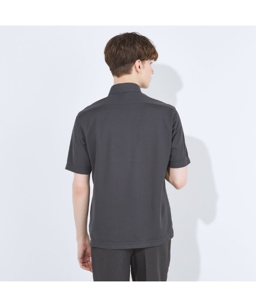 SUIT SELECT(スーツセレクト)の「【WEB限定】【RBC/半袖】ボタンダウンビズポロシャツ プルオーバータイプ/4S(ポロシャツ・メンズ・グレー/ブラック系/ネイビー・SMALL/MEDIUM/LARGE/X-LARGE)」の21枚目の写真