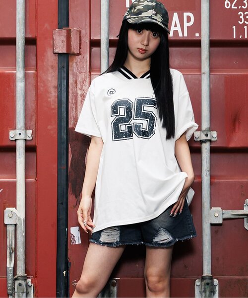 LABRAT ナンバリング mesh big T ナンバリングメッシュビッグT / WEGO | ファッション通販 【公式通販