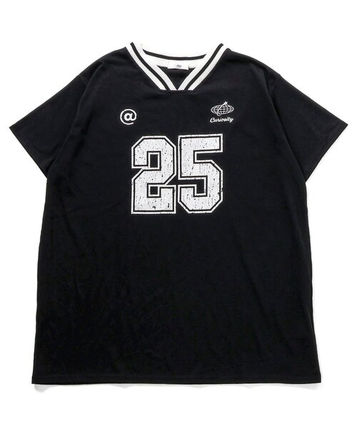 algy（アルジー）の「ナンバリングBIGT（Tシャツ/カットソー・キッズ・サックスブルー/オフホワイト/ブラック・SMALL/MEDIUM/X-SMALL/XX-SMALL）」の2枚目の写真