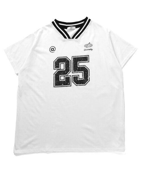 algy（アルジー）の「ナンバリングBIGT（Tシャツ/カットソー・キッズ・サックスブルー/オフホワイト/ブラック・SMALL/MEDIUM/X-SMALL/XX-SMALL）」の4枚目の写真