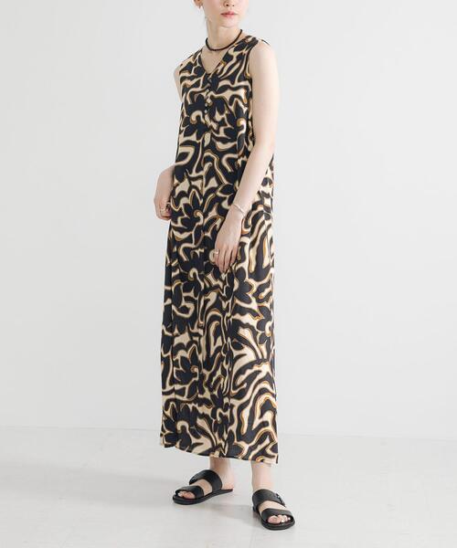 ワンワン セール】SPRINTEXボタニカルプリントワンピース（ワンピース）｜URBAN