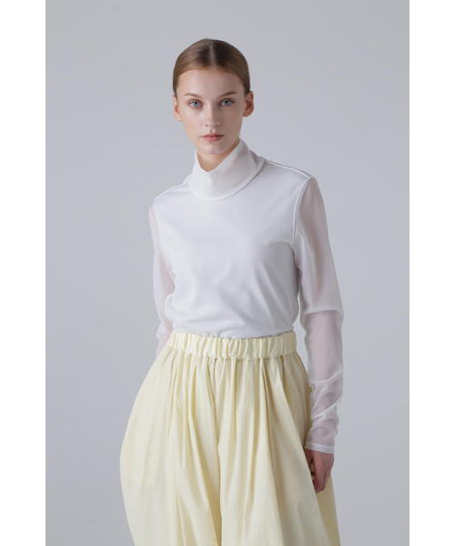 ADORE(アドーア)の「シアージャージーカットソー(Tシャツ/カットソー・レディース・ピンク/ホワイト・38)」の12枚目の写真