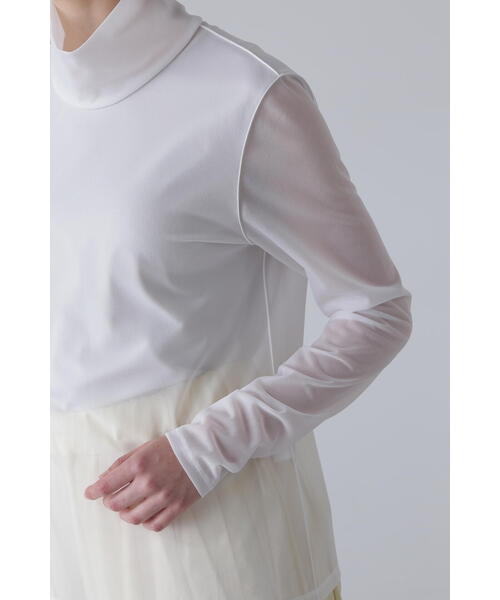 ADORE(アドーア)の「シアージャージーカットソー(Tシャツ/カットソー・レディース・ピンク/ホワイト・38)」の18枚目の写真