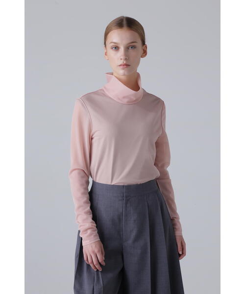 ADORE(アドーア)の「シアージャージーカットソー(Tシャツ/カットソー・レディース・ピンク/ホワイト・38)」の6枚目の写真