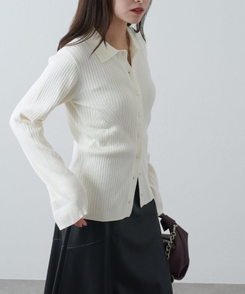 lui jewelry ニット Lui's（ルイス）の「クロップドクルーネックニット（ニット/セーター